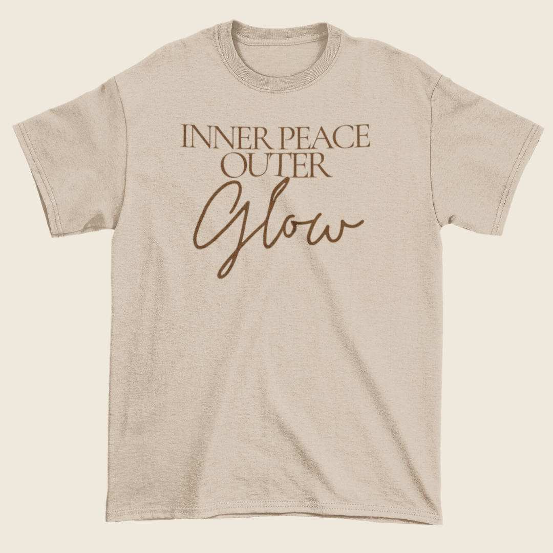 Inner Peace, Outer Glow Statement Tee
