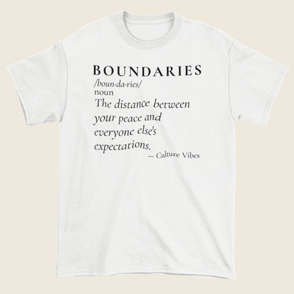 BOUNDARIES Definition Statement Tee