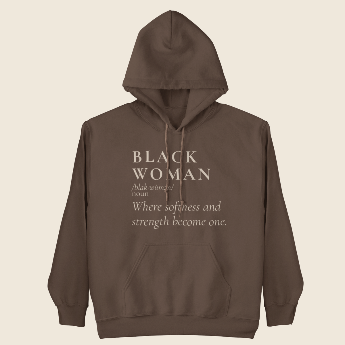 Softness & Strength Statement Hoodie