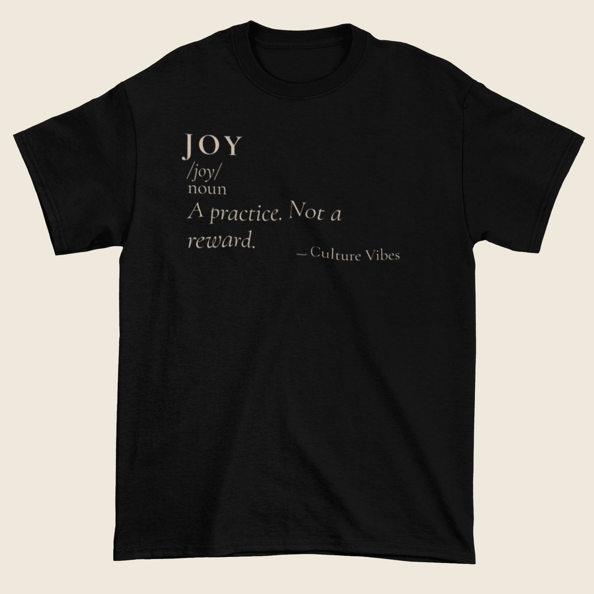 JOY Definition Statement Tee