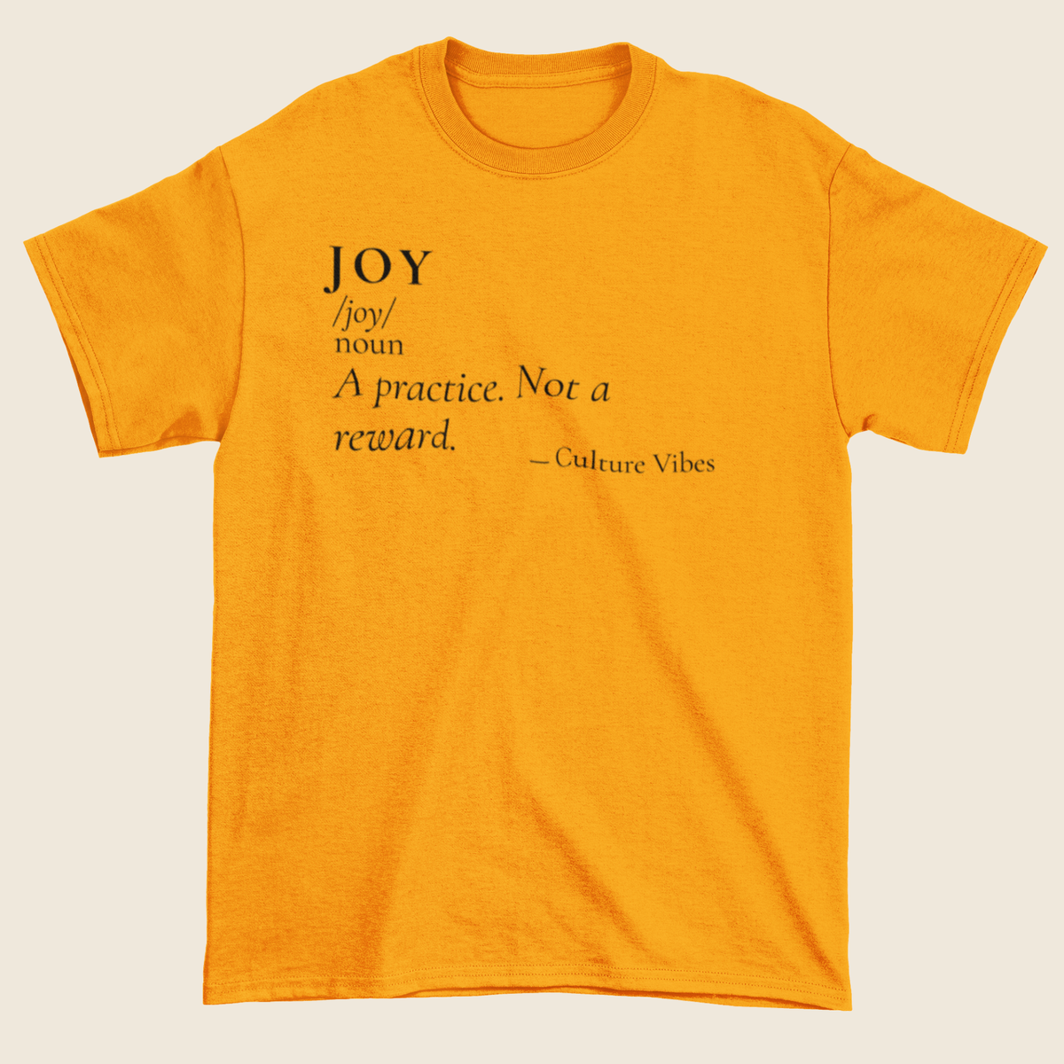 JOY Definition Statement Tee
