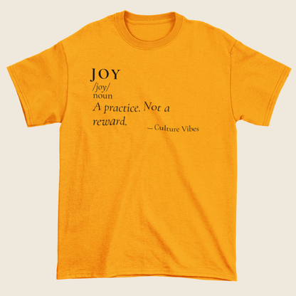 JOY Definition Statement Tee