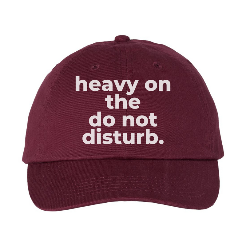 Heavy on the DND| Dad Hat
