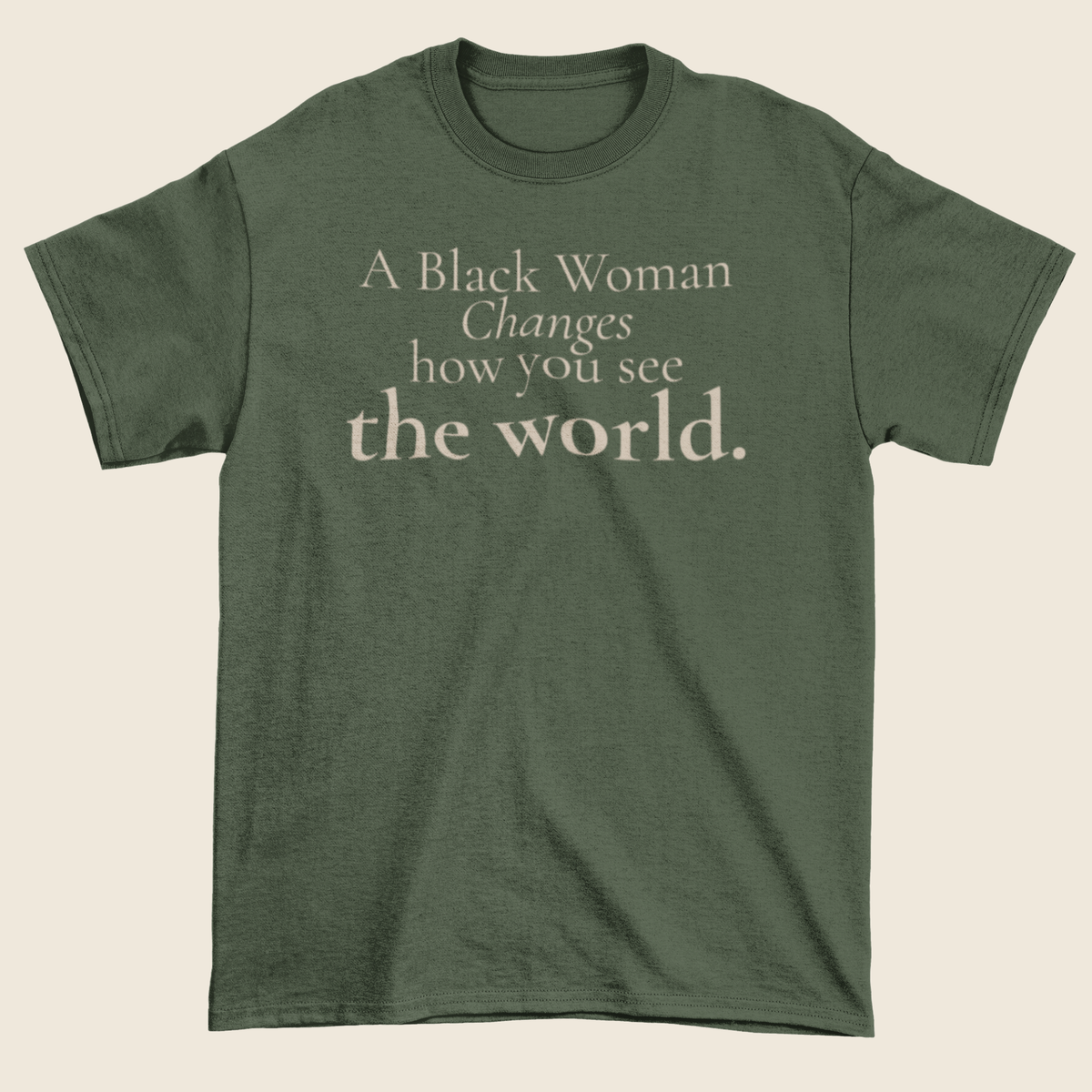 Changes How You See the World Statement Tee