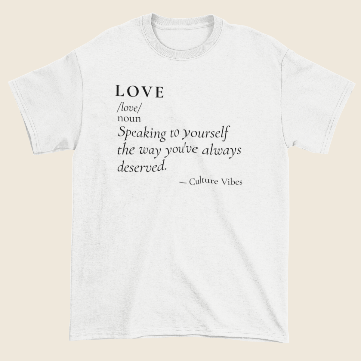 LOVE Definition Statement Tee