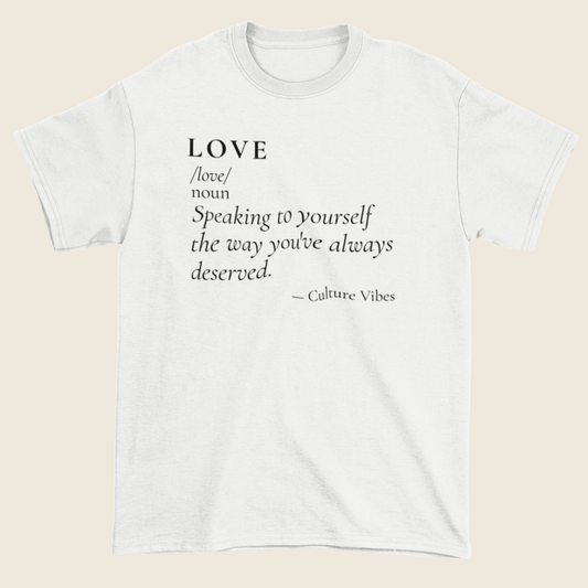 LOVE Definition Statement Tee