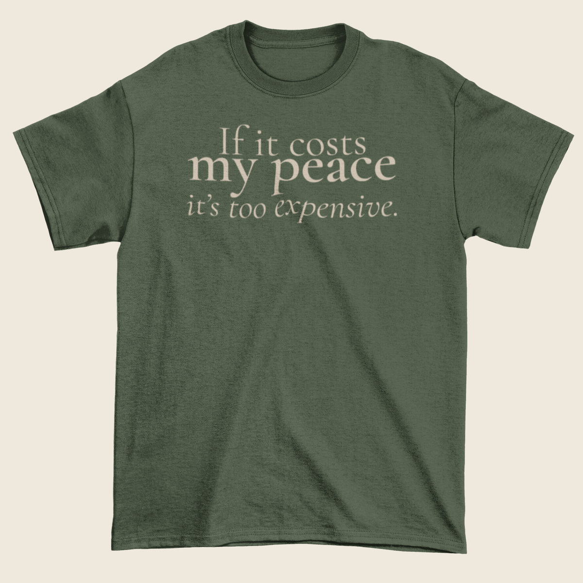 Protect My Peace Statement Tee
