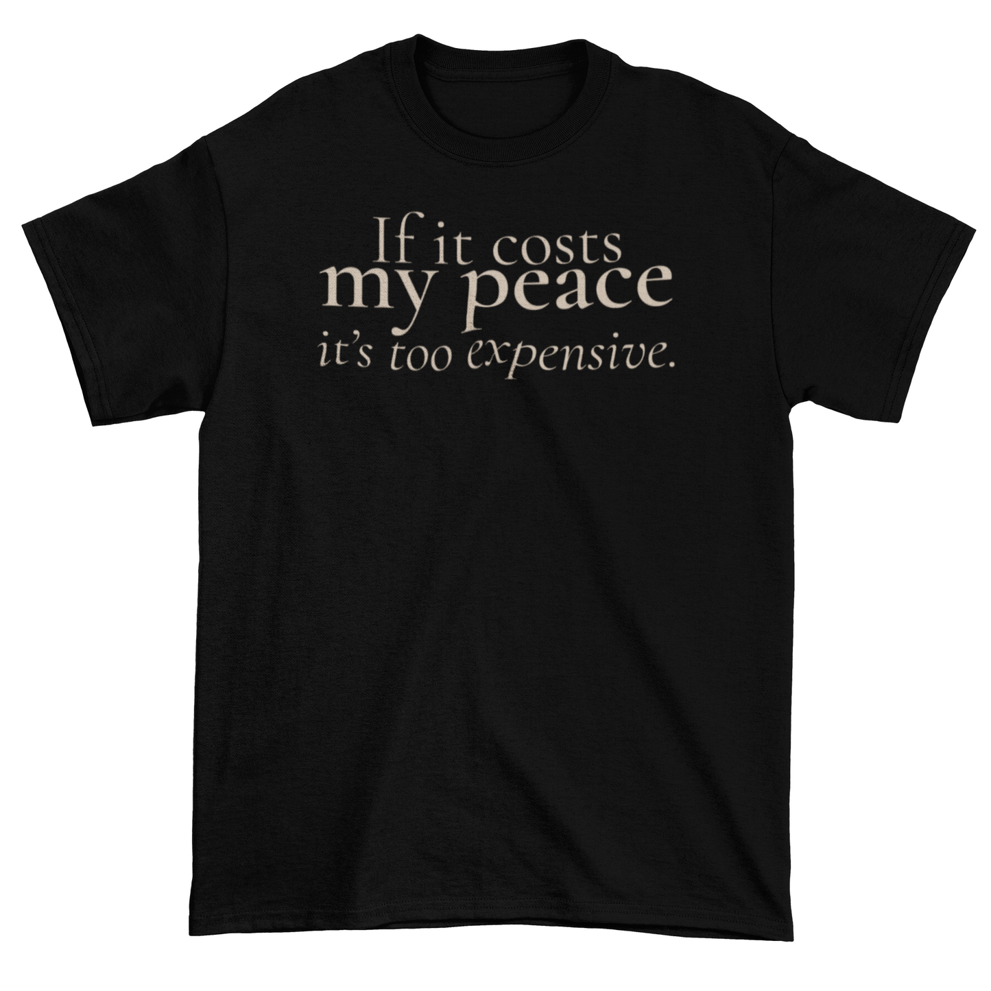 Protect My Peace Statement Tee