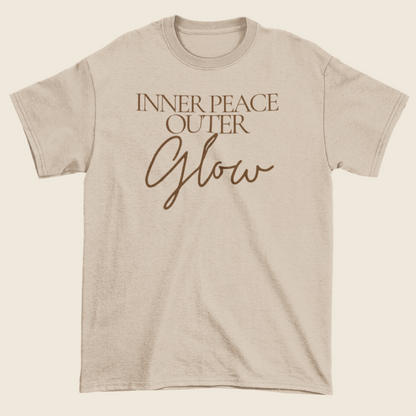 Inner Peace, Outer Glow Statement Tee