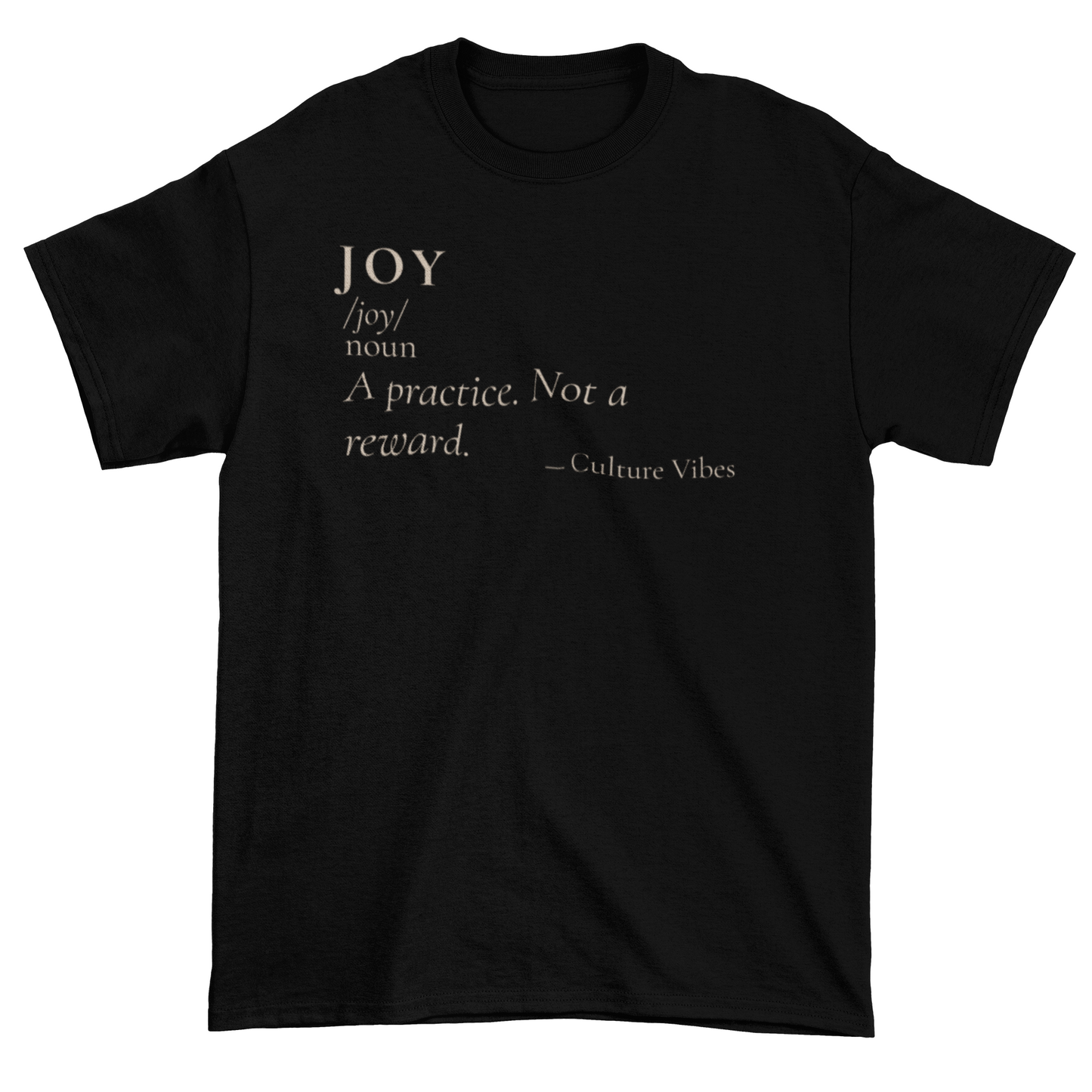 JOY Definition Statement Tee