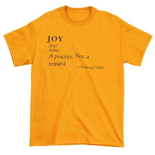 JOY Definition Statement Tee
