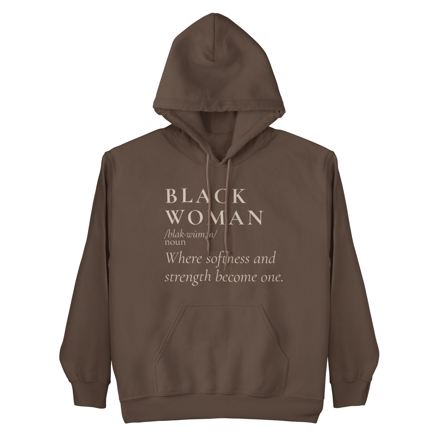 Softness & Strength Statement Hoodie