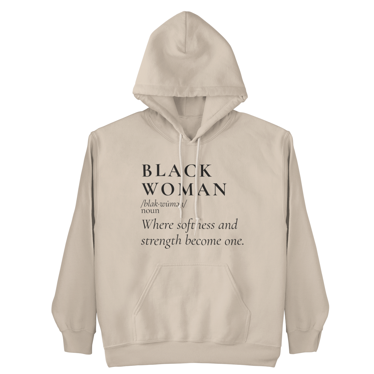 Softness & Strength Statement Hoodie