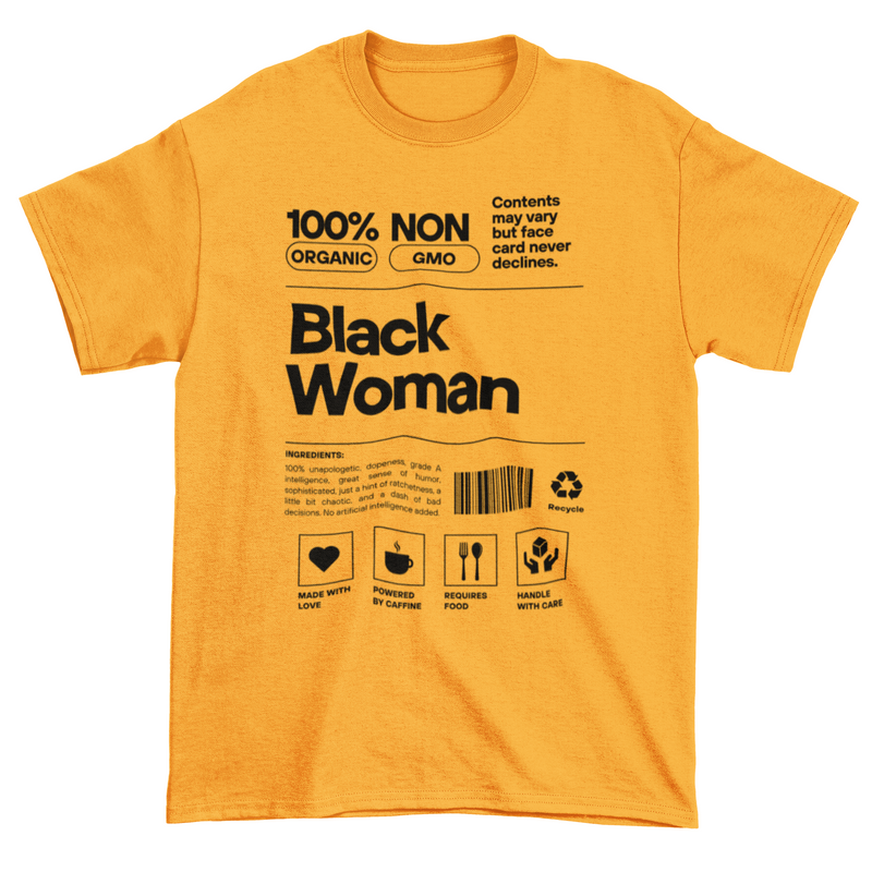 100% Black Woman Tee